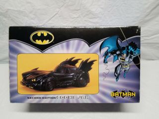 Batman Batmobile Cookie Jar Limited Edition Statue Dc Comics 2002 Amricons