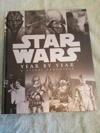 Star Wars Year By Year A Visual Chronicle - 2010 Hardcover (book Only) Near