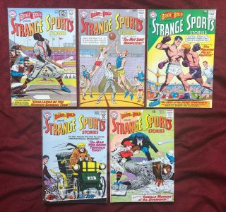 Brave And The Bold 45 46 47 48 49 - Dc 1963 - - Strange Sports Stories