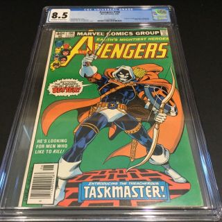 Avengers 196 " Origin & 1st Appearance Of The Taskmaster " Graded Cgc 8.  5