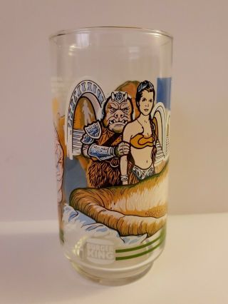 Vintage Star Wars Return Of The Jedi Collectible Glass - Burger King 1983
