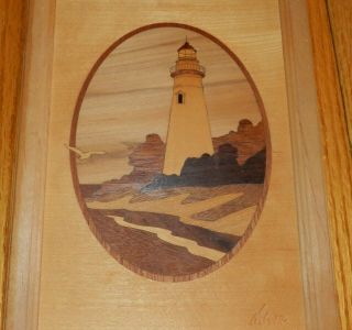 Marblehead,  Ohio Hudson River Inlay By Nelson w/ certificate 9 3/4 