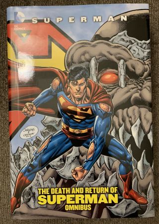 Superman: The Death And Return Of Superman Omnibus Hardcover - Dc Comics -
