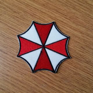 Resident Evil Umbrella Corporation Die - Cut Peppermint Patch 2 1/2 Inches Tall