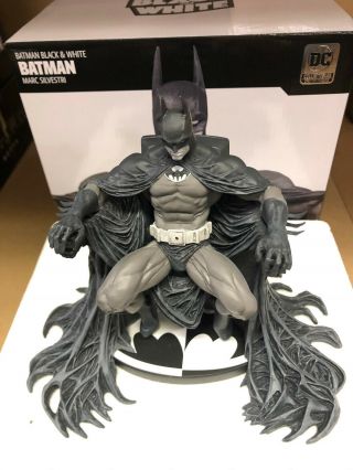 Dc Collectibles Batman Black And White Statue By Marc Silvestri Read