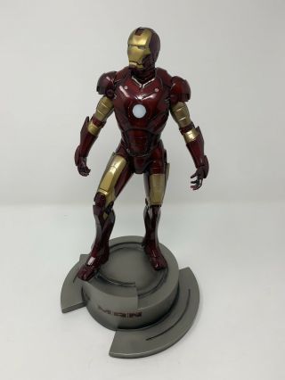 Iron Man Mark Iii Fine Art Statue - Rare Unnumbered Artist Sample (kotobukiya)