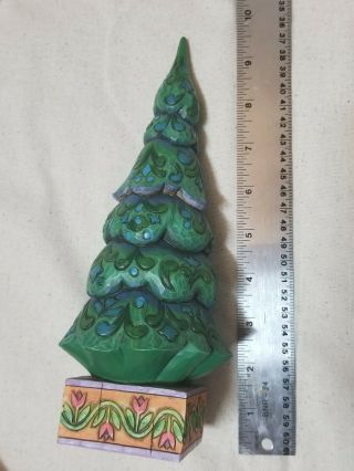 Jim Shore O’ Tannenbaum 9 " Figurine Christmas Tree 4008112 Statue