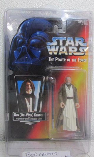 Kenner Hasbro Star Wars Power Of The Force Ben (obi - Wan) Kenobi Short Saber Sw6
