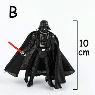 Star Wars Darth Vader Revenge Of The Sith Action Dolls Toy Figures Key 10CM 2