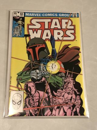 Marvel Comics Star Wars 68 1st Print Near Nm 2/1983 Boba Fett Mandalorian