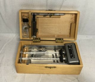 Antique Vintage Medical Clay Adams York Microsedimentation Esr Apparatus