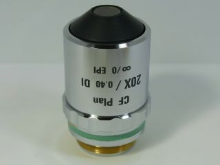 NIKON CF PLAN 20X 0.  4 DI Objective Microscope Lens 2