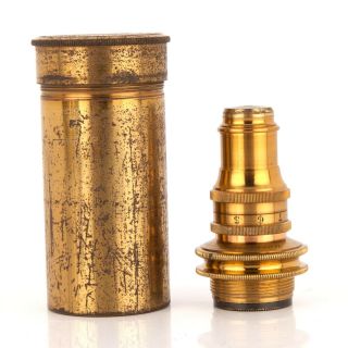 1/16inch Immersion Objective Lens - Brass Microscope 02