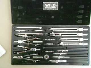 Wild Heerbrugg Rz40 & Precision Drafting Tools