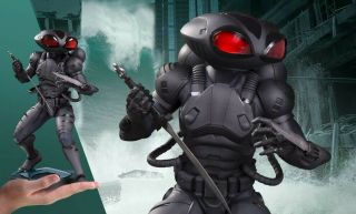 Dc Collectibles: Black Manta Resin Statue Limited Edition 612 Of 5000