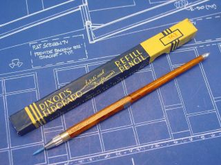Vintage Antique Dixon " El Dorado 163 " Mechanical Drafting Tool Leadholder Pencil