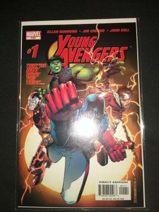 Young Avengers 1 1st Kate Bishop 1st Hulkling I Graded It A 9.  6 Comes In Mylar