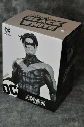 Dc Collectibles Batman Black And White Nightwing Statue By Jim Lee