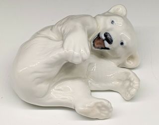 Royal Copenhagen Polar Bear Cub 729 By Knud Kyhn Denmark
