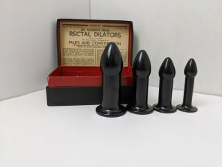 Vintage Dr Young’s Rectal Dilators Medical Quackery Health Anal Anus Sexual 1934