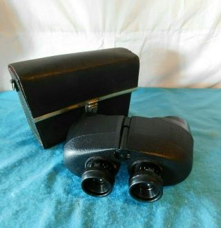 Vintage Steiner Bayreuth Binoculars 10 X 50 E Vergutet W/ Case West Germany Made