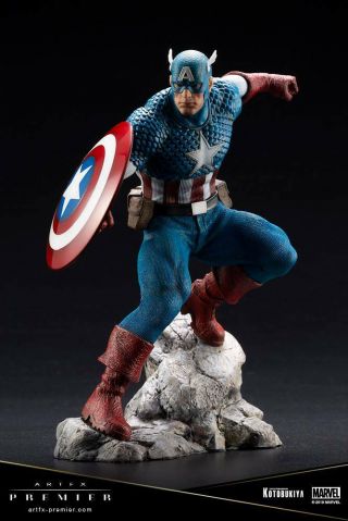 Kotobukiya Marvel Captain America Artfx Premier Statue