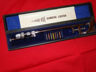 Vintage Claire - Vue Camera Lucida For Drawing/drafting Complete