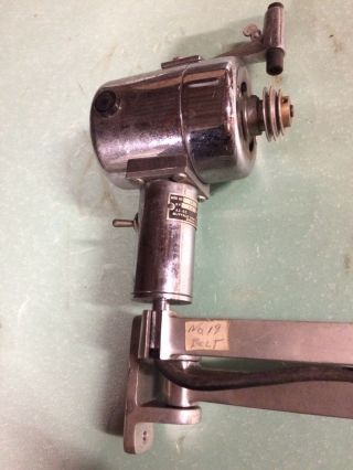 Vintage Buffalo Dental Drilling Motor 1/8 Hp 18 On Pantograph Arm