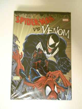 Marvel Omnibus Spider - Man Vs Venom Hardcover Hc Todd Mcfarlane