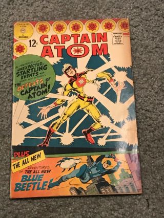 Captain Atom 83 Charlton Comics November 1966 Steve Ditko 1st App Blue Beetle