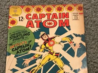 Captain Atom 83 Charlton Comics November 1966 Steve Ditko 1st App Blue Beetle 2