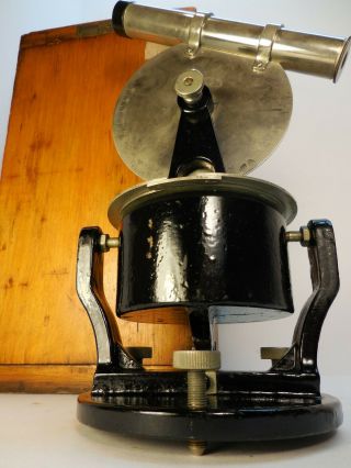 Antique / Vintage Stoelting Instrument Chicago Laboratory Supply & Scale,  Scope