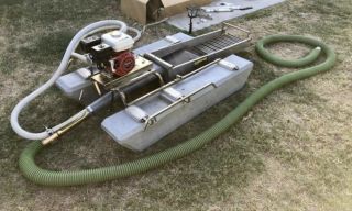 Keene 3” Gold Dredge with 4hp Honda engine and scuba ready 3