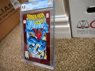 Spiderman 2099 1 cgc 9.  8 Marvel 1992 NM WHITE pgs movie 1st comic series 2