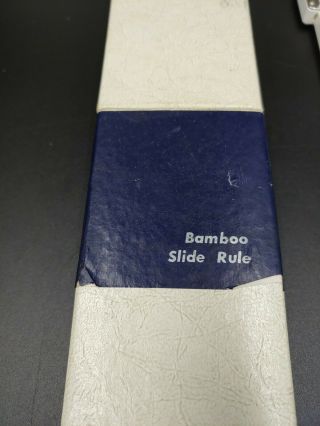 Sun Hemmi 260 Advanced Engineer Bamboo Slide Rule dcSC May 1963 2
