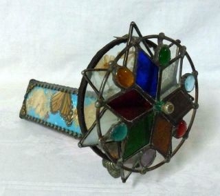 Hand Crafted Stained Glass One Of A Kind Kaleidoscope