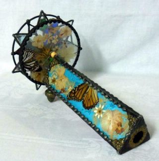 Hand Crafted Stained Glass One of a Kind Kaleidoscope 3