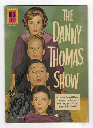 Angela Cartwright Signed The Danny Thomas Show Dell Comic Book Psa/dna Autograph