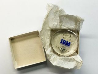 1959 Ibm 1620 Scientific Computer Paperweight W Box - Transistor And Core Memory