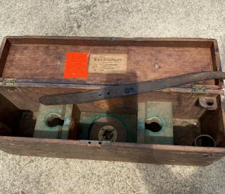W.  E.  Gurley Wye level,  serial 3579.  Includes wood case. 3