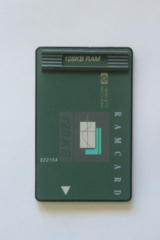 82215a 128k Ram Card Hp 48gx 48 Gx Tds Hp48gx 128 K Ko Kb 128ko 128kb Calculator