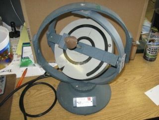 Cenco Central Scientific Gyroscope Desktop Vintage Laboratory Instrument