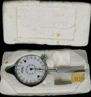 Minerva Swiss Opisometer Meilograph Drafting Map Scale Measurement Wheel Tool
