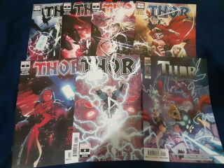 Thor 1 2 3 4 5 6 Variant 1st Printings 1st Black Winter Hottest Series Of 2020