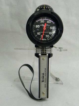 Vintage Airguide Model 919 Windial Wind Speed Indicator W/compass Box