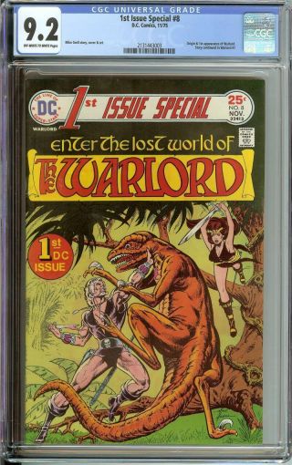1st Issue Special 8 Cgc 9.  2 Ow/wh Pages