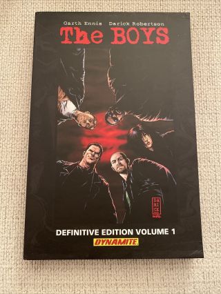 The Boys Definitive Edition,  Vol.  1 Marvel Dc Omnibus First Printing