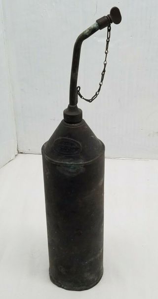 Vintage Miners Wolf Safety Lamp Co Of America York Usa Copper Carbide ???