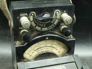 Vintage Weston Electric Instument D.  C volt ammeter model 540 Newark NJ (K3) 2