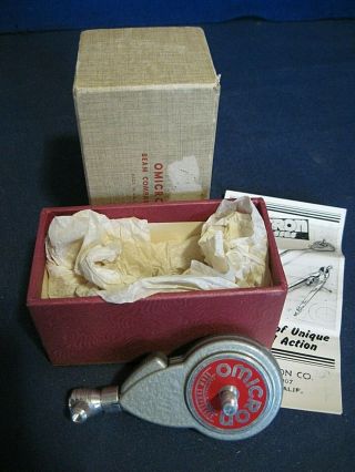 Vintage Omicron Beam Compass - Box - 72 Inch Radius Capacity